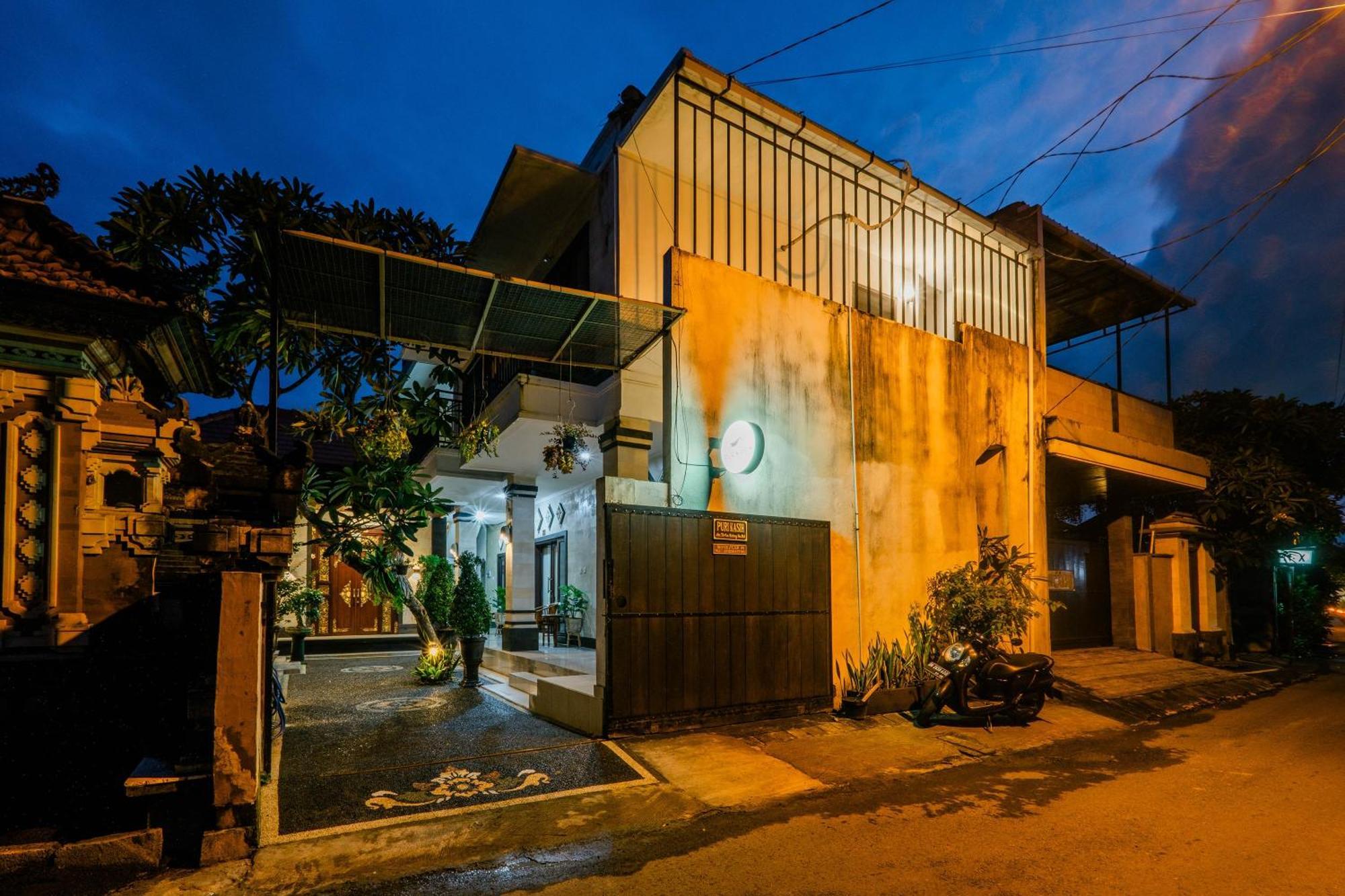 Puri Kasih Home Stay Санур Экстерьер фото